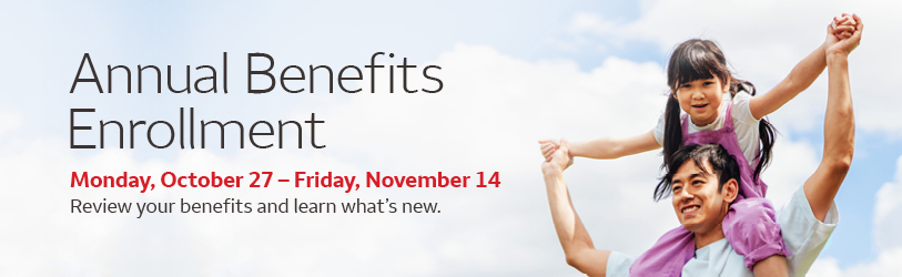 Annual Benefits Enrollment Banner